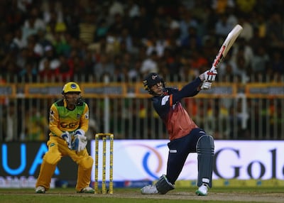 Maratha Arabians batsman Alex Hales. Francois Nel / Getty Images