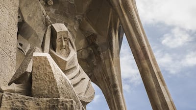 Gothic gargoyle at the Sagrada Familia, Barcelona – author Enrique Vila-Matas’s home city. Courtesy Tetra Images