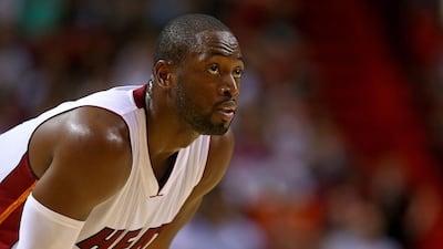 Dwyane Wade and the Miami Heat are eighth in the Eastern Conference with a 15-21 record. Mike Ehrmann / Getty Images / AFP