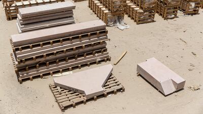 The vast temple is a symbol of inter-faith harmony.