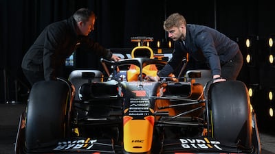 Red Bull Racing unveiled the team's new Formula One car for the 2023 season in New York on February 3. AFP