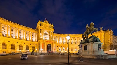 The Hofburg Imperial Palace in Vienna, Austria, is the official residence and workplace of the country's president. It was built as a castle in the 13th century and later converted into a residence by the Habsburg emperors. Getty Images