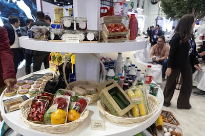 Ghitha's companies offer a range of products such as fresh fruit, poultry and dairy. Antonie Robertson / The National