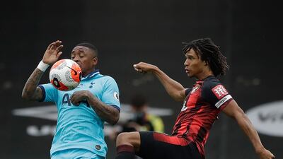 Steven Bergwijn - 5: The Dutchman has impressed since his January move but this was definitely a game to forget. Was hooked at half time. AFP