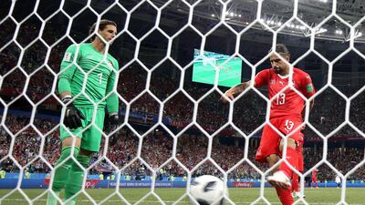 Ricardo Rodriguez of AC Milan and Switzerland: Scored 20 from 23 = 86.9 per cent conversion rate. Getty Images