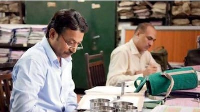 Irrfan Khan in a scene from The Lunchbox, directed by Ritesh Batra. Courtesy Sikhya Entertainment