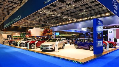 Ford made its presence felt at the Qatar Motor Show. Courtesy Ford Middle East