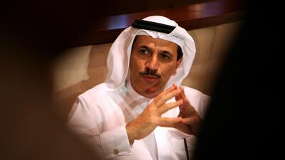Minister of Economy Sultan Al Mansouri. Paulo Vecina / The National