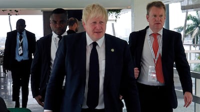 Britain's foreign secretary Boris Johnson now appears to accept a Brexit 'divorce bill' in the region of €50 billion. REUTERS/Luc Gnago