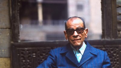 Naguib Mahfouz was nicknamed ‘Omega’ for his discipline and regularity as a writer Getty