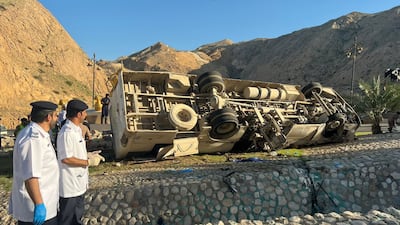 The bus was heading to a holiday resort in Oman, where there is a long weekend due to a public holiday