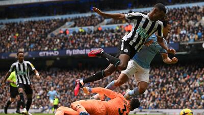 Alexander Isak (On for Wilson 62’) 6: Had a couple of opportunities after his introduction and caused City a few problems. AFP