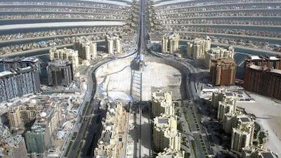 Thirty five-star hotels were originally planned for the Palm Jumeirah.