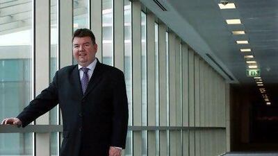 Cormac Sheedy, the senior executive officer for the Middle East and Africa at Royal Bank of Canada's investor services business based in Dubai. Satish Kumar / The National