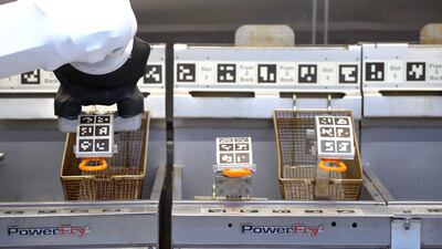 Flippy 2's grabby hand.