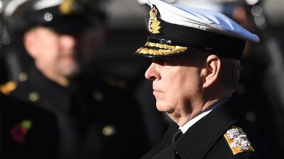 Prince Andrew was forced to step down from his military patronages following sex abuse allegations. EPA