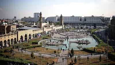 Syrian foreign ministry delegation starts the process of opening a consulate in Erbil. Getty images