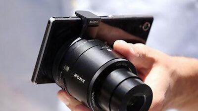 Sony has packed numerous features into the Z1. Sean Gallup / Getty Images