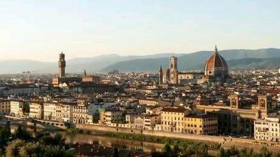 Florence is a much more pleasant place to visit now that parts of the city centre are designated pedestrian-only zones. Getty Images