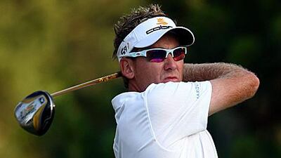 Ian Poulter is in a strong position at the halfway stage of TPC Sawgrass.