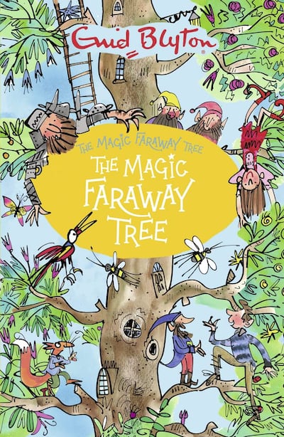 The three-part series is made up of The Enchanted Wood, The Magic Faraway Tree and The Folk of the Faraway Tree. Photo: Hodder Children's Books