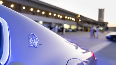 The club’s activities include track days and driving skills courses. Antonie Robertson / The National