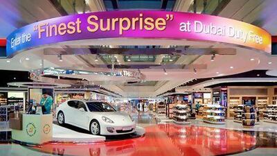 Dubai Duty Free sold 23,000 iPads, two tonnes of gold and more than two million bottles of perfume last year to generate Dh1.5bn in profits, surpassing Harrods and Selfridges. Courtesy DDF