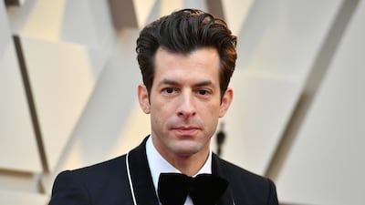 Mark Ronson at the Oscars at the Dolby Theatre in Los Angeles. AP