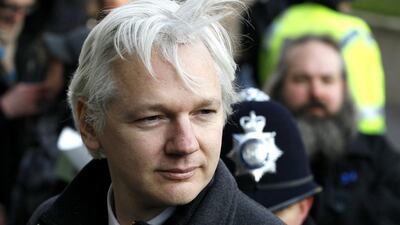 Julian Assange, WikiLeaks founder, could face expulsion from London's Ecuadorian Embassy imminently according to sources. AP