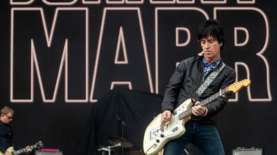 English guitarist, singer and songwriter Johnny Marr says double albums are made for artists who have plenty of songs to express. EPA