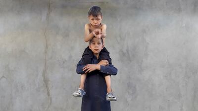 'Rehearsal' (2020), a five-channel video installation by Aziz Hazara. Photo: Aziz Hazara / Experimenter, Kolkata