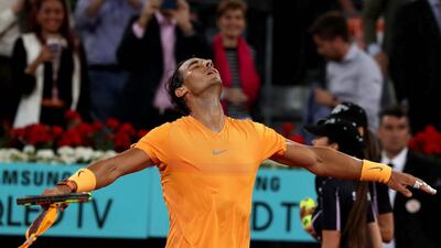 Rafael Nadal beat Diego Schwartzman to set up a quarter-final clash with Dominic Thiem. Kiko Huesca / EPA