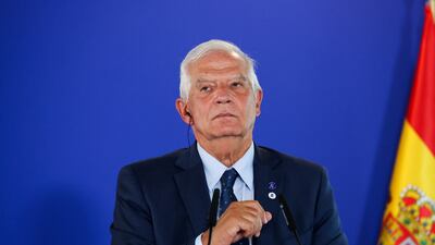 The EU's top foreign affairs diplomat Josep Borrell in Toledo, Spain on Wednesday. Reuters