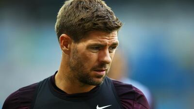 Steven Gerrard of Liverpool played in all three of England's matches at the 2014 World Cup. Richard Heathcote / Getty Images