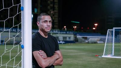 Wanderley, shown in Dubai in July before Al Nasr began a training camp in Europe. Victor Besa for The National