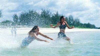 The regimen at the Wildfitness camp at Watamu, just south of Maldini on Kenya's coast, includes swimming, jogging, kettleball and stretching routines, boxing and seminars on proper diet and exercise.