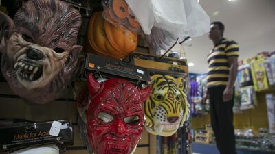 Readers say they were happy to celebrate Halloween in the UAE. Silvia Razgova / The National
