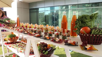 Guests were served with locally sourced products. Courtesy of Melanie Hunt