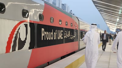 The start of Dubai's passenger train service has been heralded as a proud moment for the rail network.