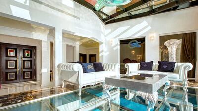This Dh65m seven-bed Palm mansion has been extensively refurbished and extended. Courtesy Luxhabitat