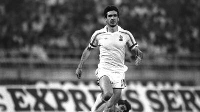 4: Eric Cantona - France (45 caps, 20 goals). A mercurial genius who, like Ginola, paid the price for France's failure to make it to the World Cup in the US in 1994. AFP