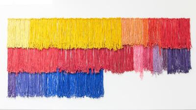 Sharjah Art Foundation's major retrospective on Hassan Sharif titled I Am the Single Work Artist. Held from 2017-2018, the exhibition charted the Emirati artist's career from 1973 to 2016, and displayed 400 of his 3,500 works. Courtesy Sharjah Art Foundation