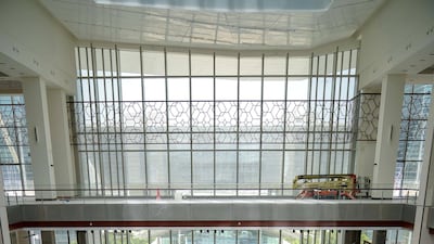 The new mall has four levels of shopping and parking. Photo: Victor Besa / The National