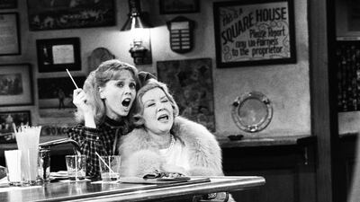 As Helen Chambers, the mother of Shelley Long's character Diane Chambers in the hit US television show, Cheers. Getty Images