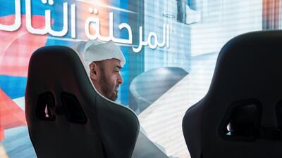 Sheikh Mohamed bin Zayed attends the Majlis 2018 at Adnec. Mohamed Al Hammadi / Crown Prince Court - Abu Dhabi