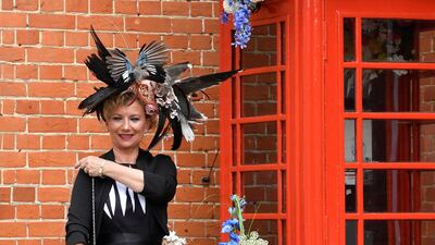 Racegoers during ladies day. Reuters