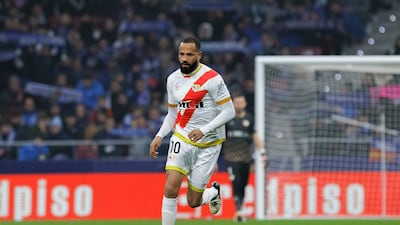 Rayo Vallecano forward Bebe will lead Cape Verde's 2023 Afcon campaign. Getty Images