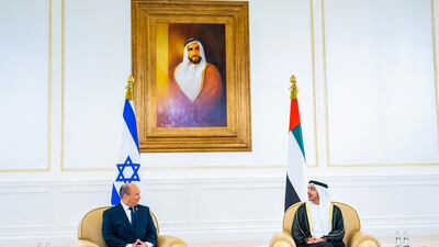 The visit comes after Mr Al Khaja delivered an invitation to the Israeli prime minister in October on behalf of Sheikh Mohamed bin Zayed, Crown Prince of Abu Dhabi and Deputy Supreme Commander of the Armed Forces. Wam