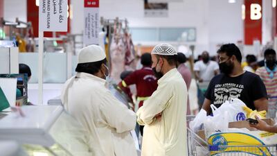 Deira Waterfront Market in Dubai was packed with shoppers during Eid Al Fitr