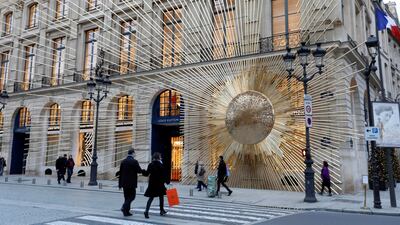 A Louis Vuitton store in Paris, France. Reuters
